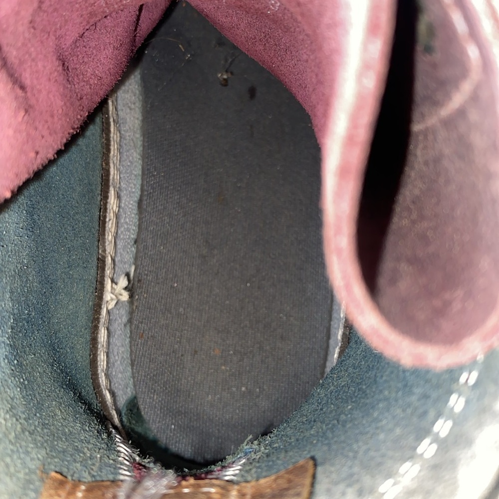 L.L. Bean Two-Tone Brown and Dark Gray Lace-Up Duck Boots - Picture 6 of 7